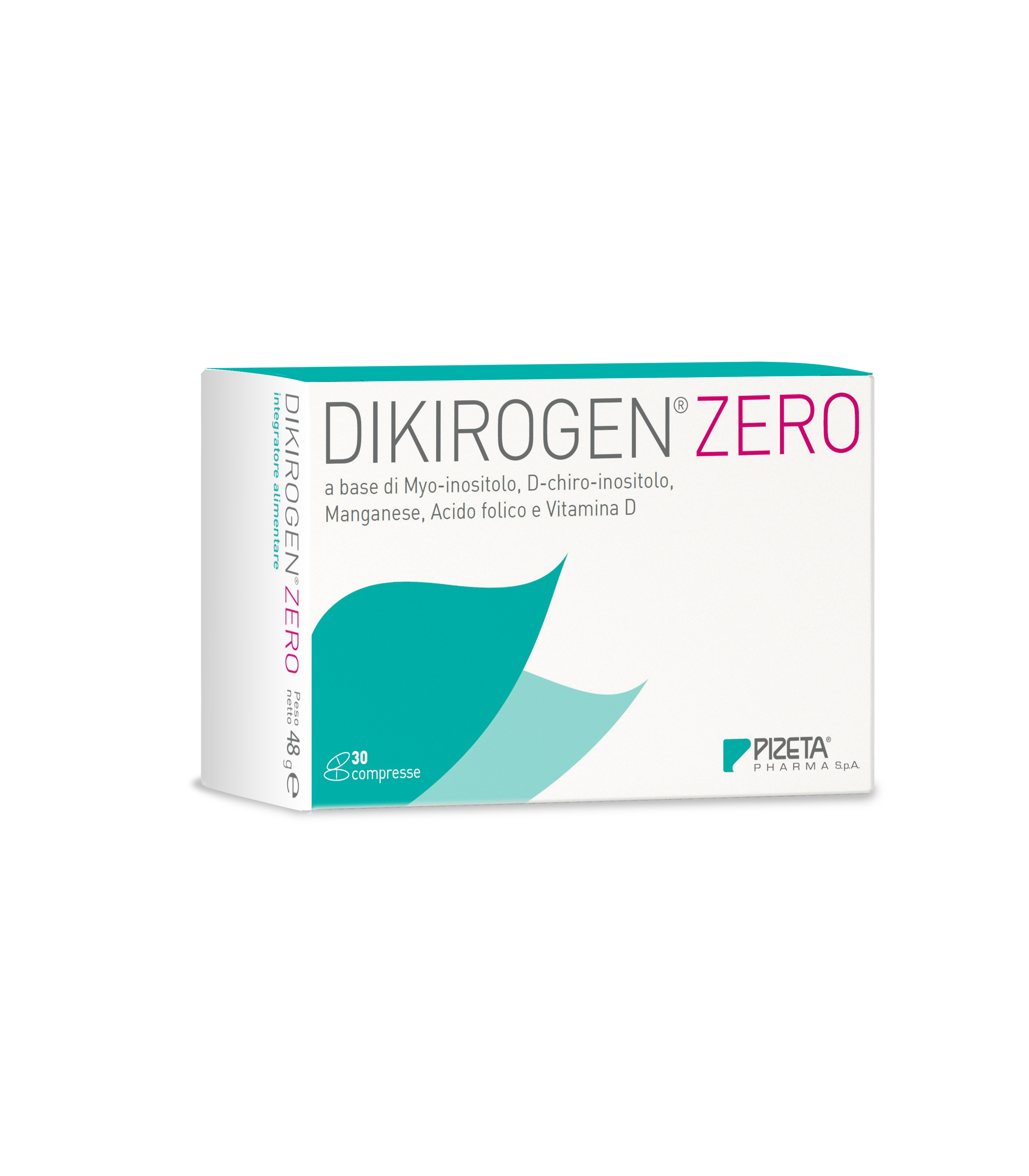 Scatola vendita di DIKIROGEN ZERO COMPRESSE, integratore alimentare